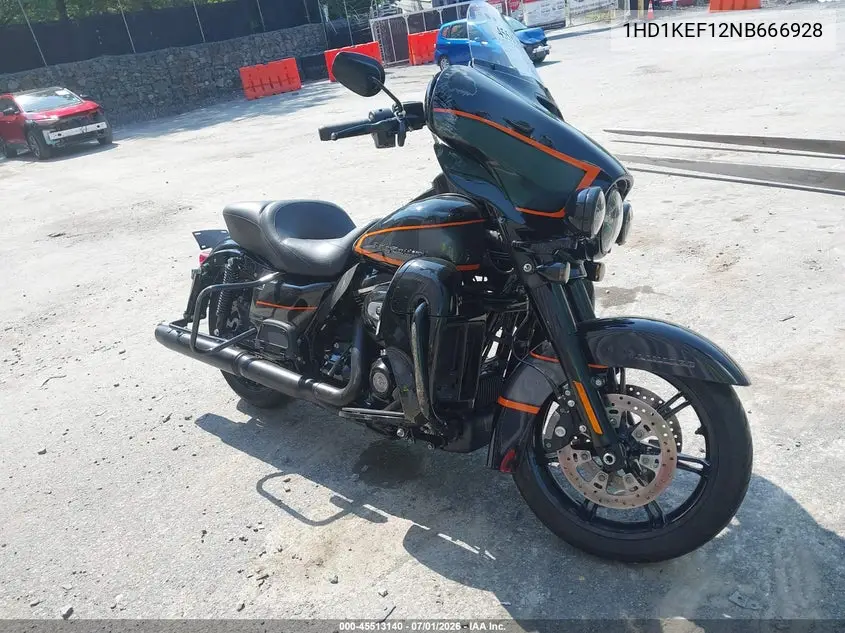 2022 Harley-Davidson Flhtk VIN: 1HD1KEF12NB666928 Lot: 45513140