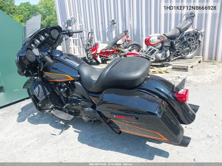 2022 Harley-Davidson Flhtk VIN: 1HD1KEF12NB666928 Lot: 45513140