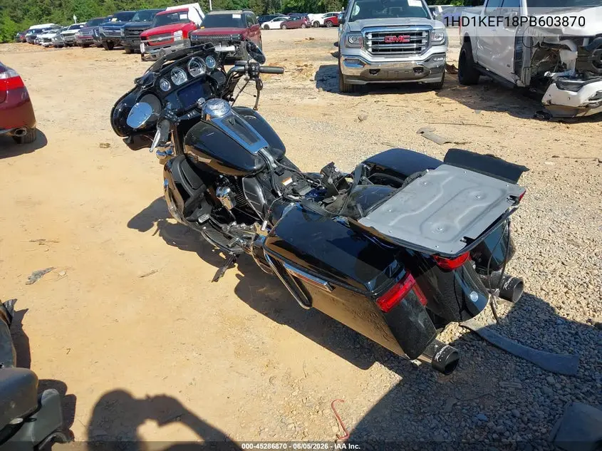 2023 Harley-Davidson Flhtk VIN: 1HD1KEF18PB603870 Lot: 45286870