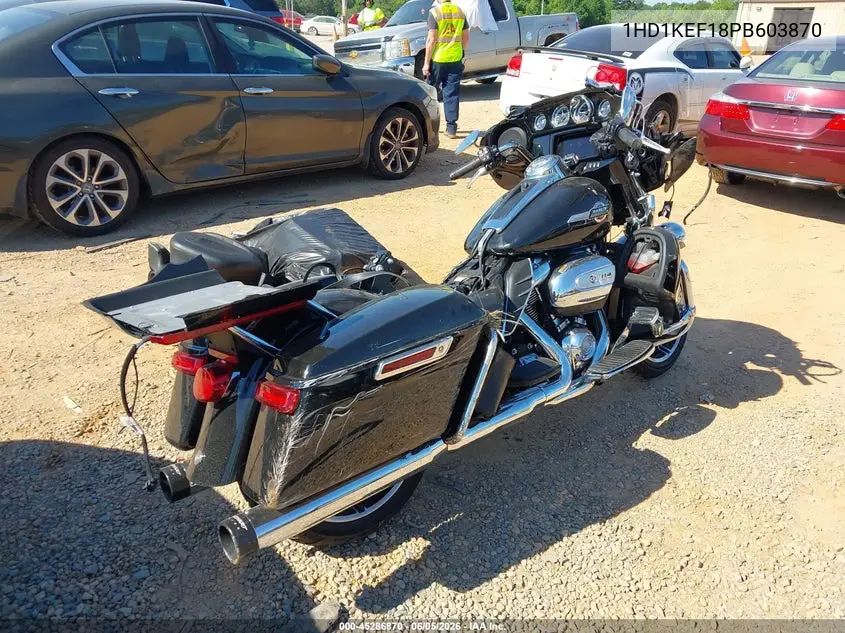 2023 Harley-Davidson Flhtk VIN: 1HD1KEF18PB603870 Lot: 45286870