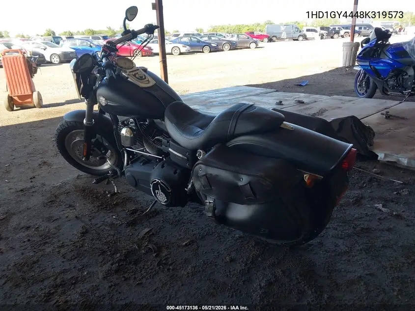 2008 Harley-Davidson Fxdf VIN: 1HD1GY4448K319573 Lot: 45173136