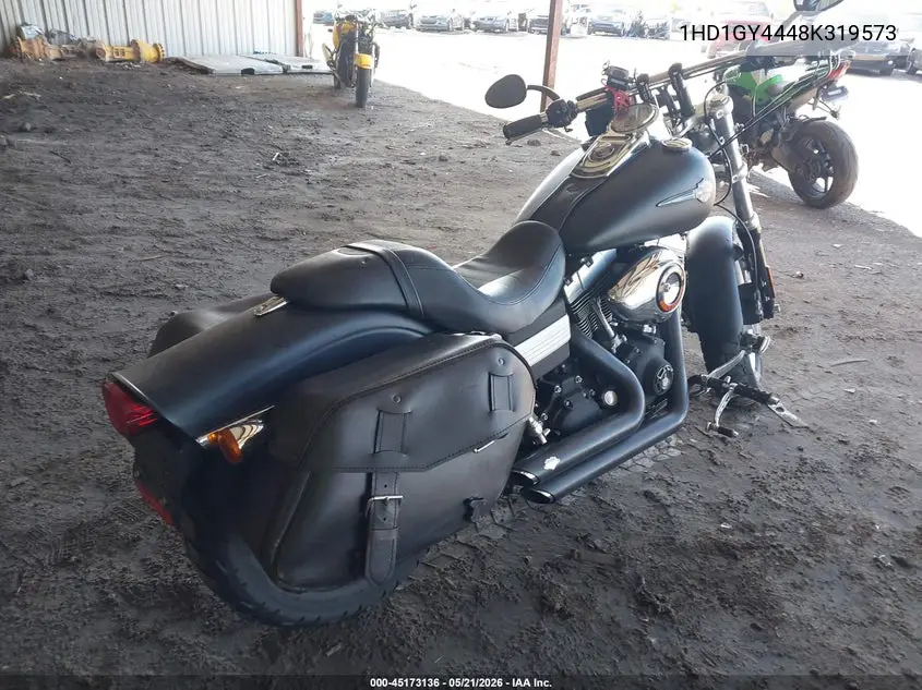 2008 Harley-Davidson Fxdf VIN: 1HD1GY4448K319573 Lot: 45173136