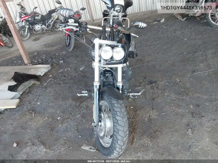 2008 Harley-Davidson Fxdf VIN: 1HD1GY4448K319573 Lot: 45173136