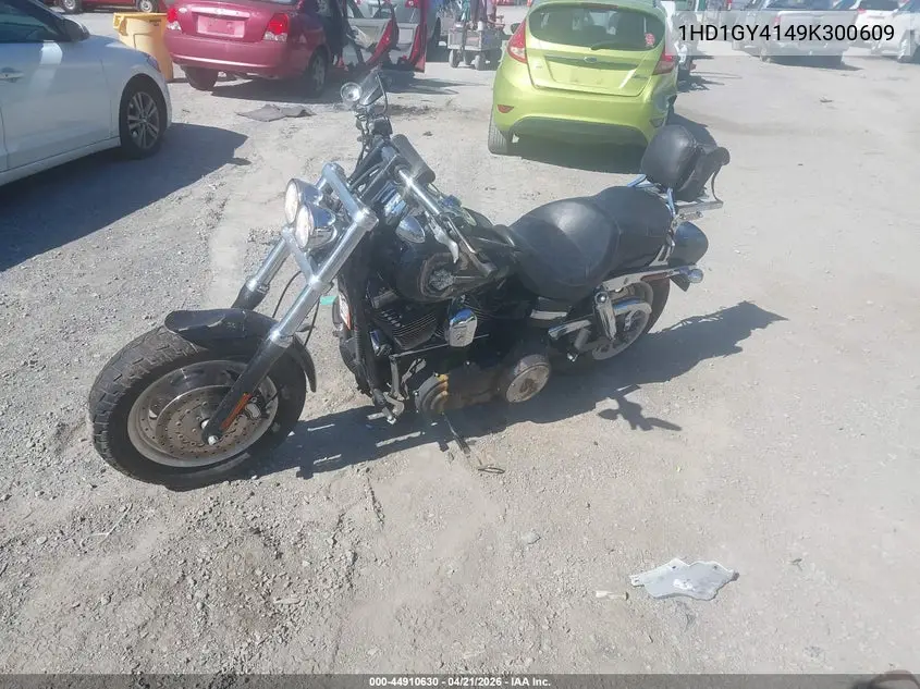 2009 Harley-Davidson Fxdf VIN: 1HD1GY4149K300609 Lot: 44910630