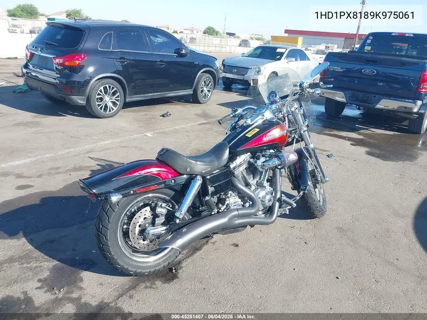 2009 Harley-Davidson Fxdfse VIN: 1HD1PX8189K975061 Lot: 45281407