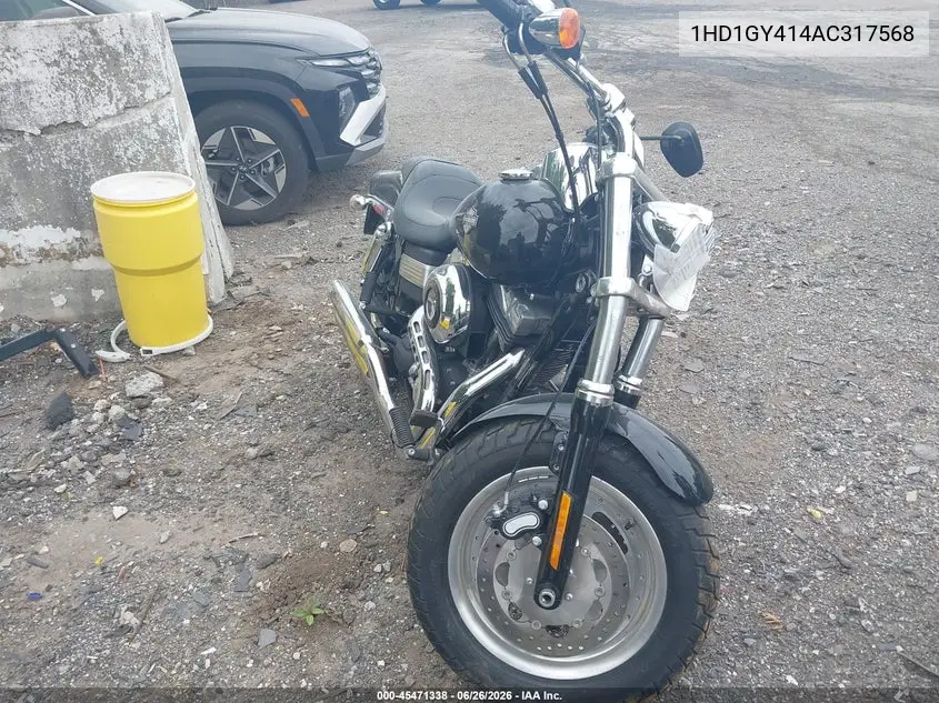2010 Harley-Davidson Fxdf VIN: 1HD1GY414AC317568 Lot: 45471338