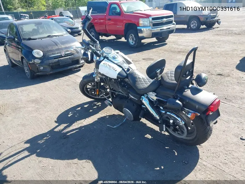 2012 Harley-Davidson Fxdf Dyna Fat Bob VIN: 1HD1GYM10CC331616 Lot: 45296904