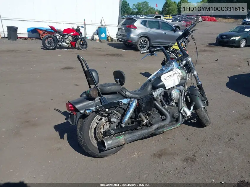 2012 Harley-Davidson Fxdf Dyna Fat Bob VIN: 1HD1GYM10CC331616 Lot: 45296904
