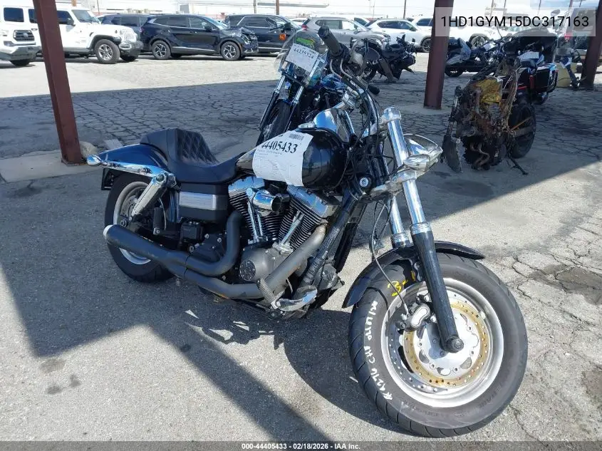 2013 Harley-Davidson Fxdf Dyna Fat Bob VIN: 1HD1GYM15DC317163 Lot: 44405433