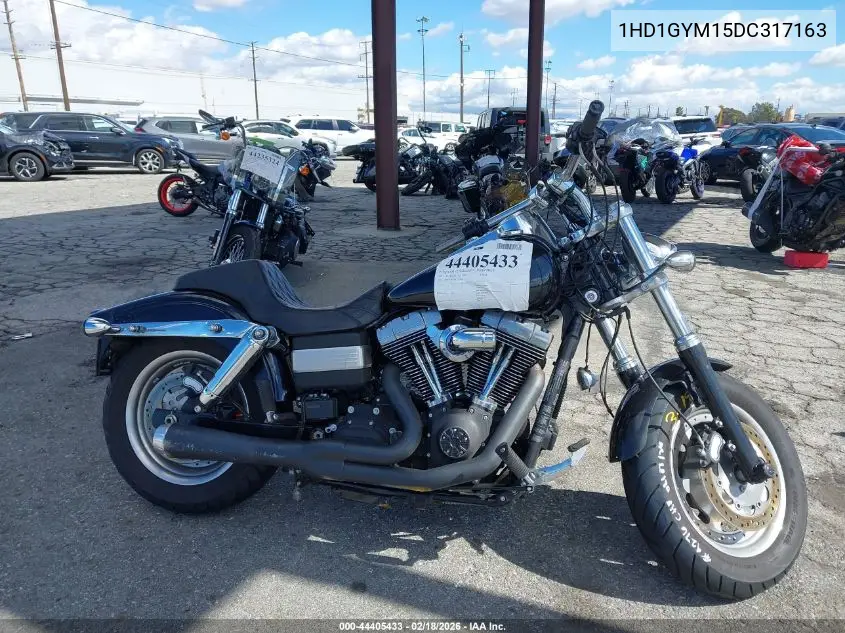 2013 Harley-Davidson Fxdf Dyna Fat Bob VIN: 1HD1GYM15DC317163 Lot: 44405433