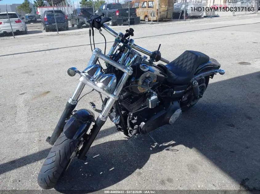 2013 Harley-Davidson Fxdf Dyna Fat Bob VIN: 1HD1GYM15DC317163 Lot: 44405433