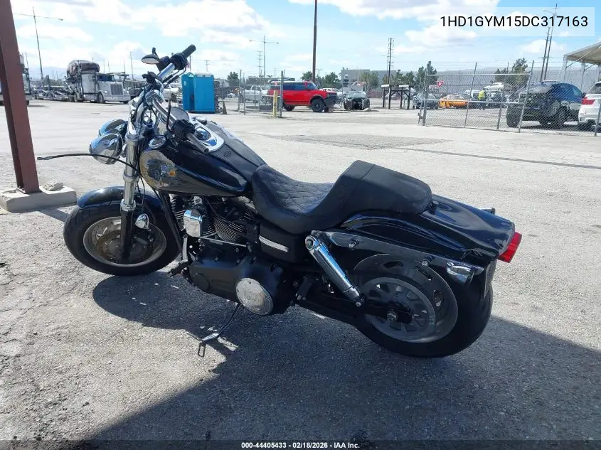 2013 Harley-Davidson Fxdf Dyna Fat Bob VIN: 1HD1GYM15DC317163 Lot: 44405433
