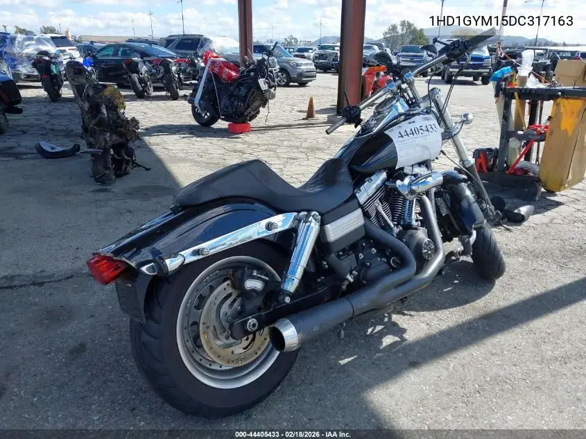2013 Harley-Davidson Fxdf Dyna Fat Bob VIN: 1HD1GYM15DC317163 Lot: 44405433