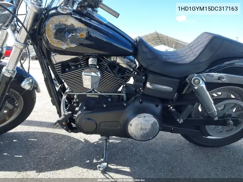 2013 Harley-Davidson Fxdf Dyna Fat Bob VIN: 1HD1GYM15DC317163 Lot: 44405433