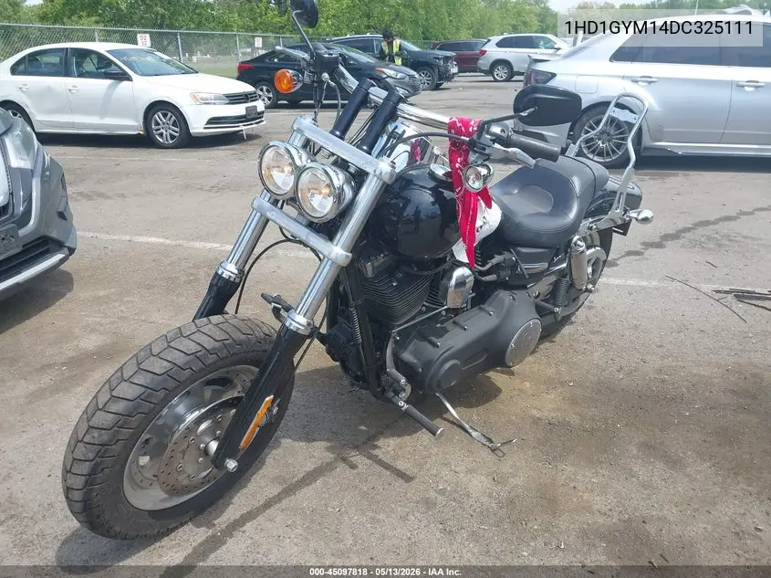 2013 Harley-Davidson Fxdf Dyna Fat Bob VIN: 1HD1GYM14DC325111 Lot: 45097818