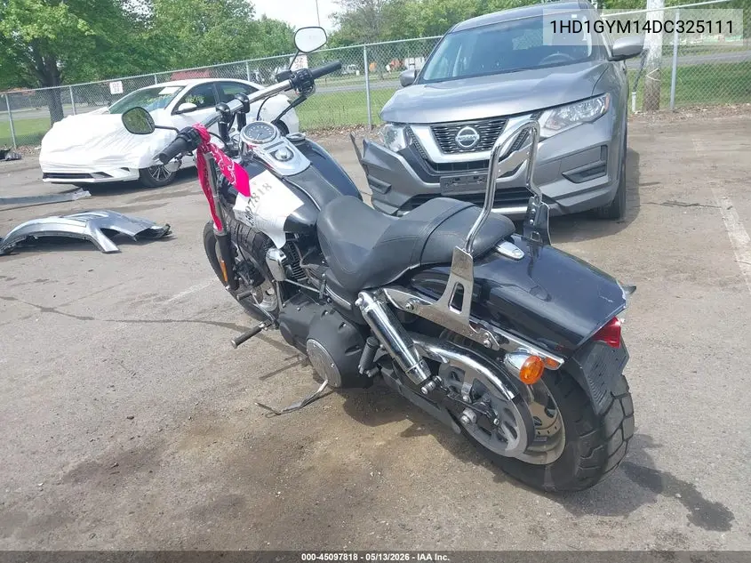 2013 Harley-Davidson Fxdf Dyna Fat Bob VIN: 1HD1GYM14DC325111 Lot: 45097818