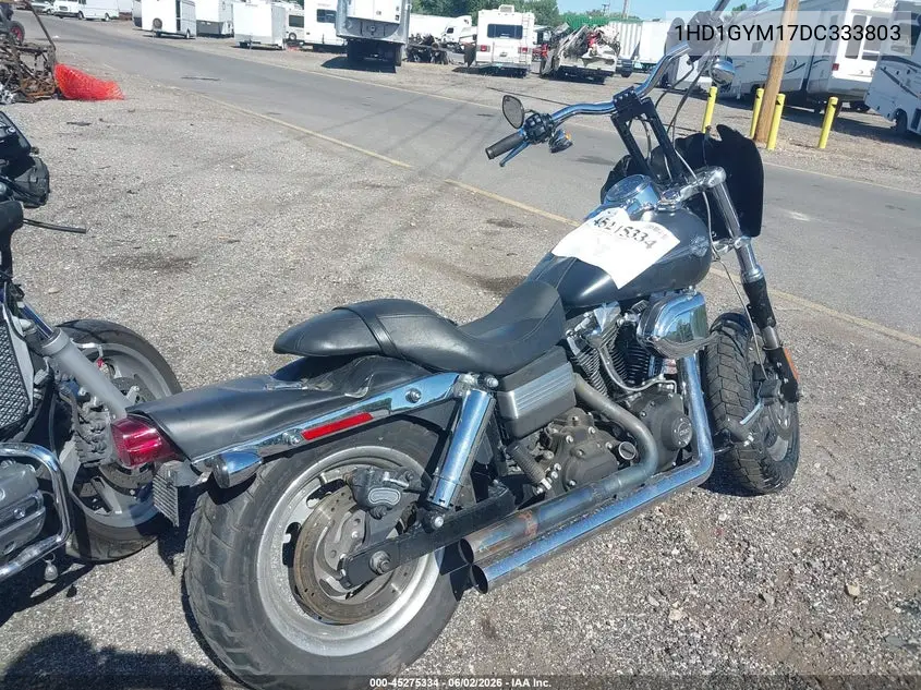 2013 Harley-Davidson Fxdf Dyna Fat Bob VIN: 1HD1GYM17DC333803 Lot: 45275334