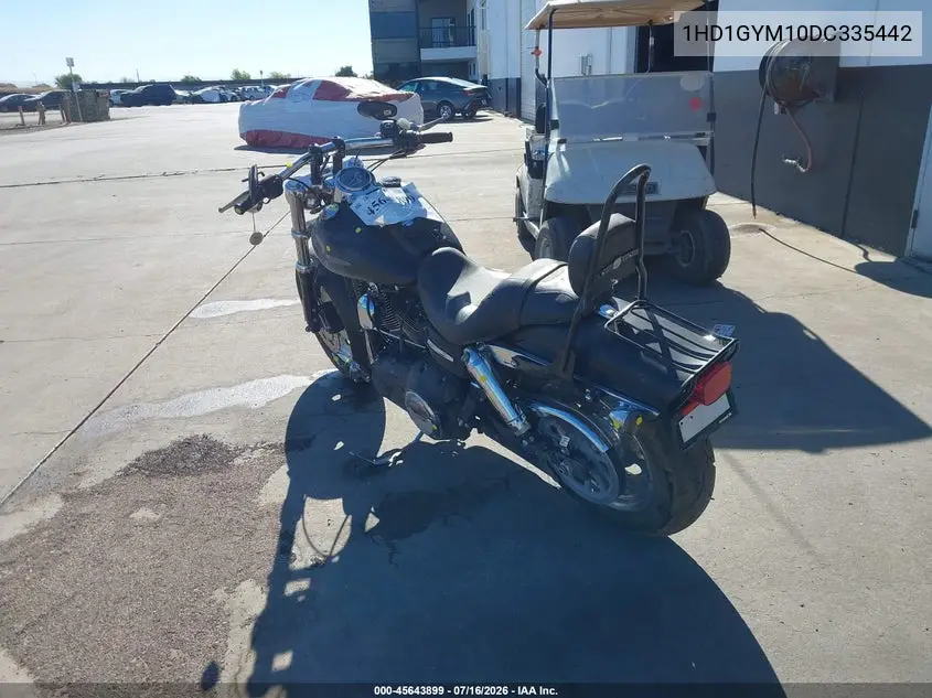 2013 Harley-Davidson Fxdf Dyna Fat Bob VIN: 1HD1GYM10DC335442 Lot: 45643899