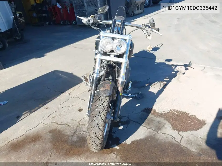 2013 Harley-Davidson Fxdf Dyna Fat Bob VIN: 1HD1GYM10DC335442 Lot: 45643899