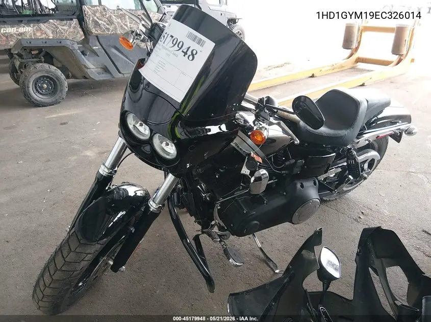 2014 Harley-Davidson Fxdf Dyna Fat Bob VIN: 1HD1GYM19EC326014 Lot: 45179948