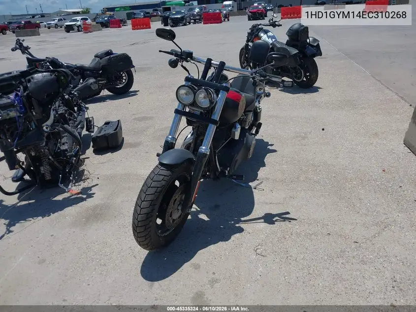 2014 Harley-Davidson Fxdf Dyna Fat Bob VIN: 1HD1GYM14EC310268 Lot: 45335324