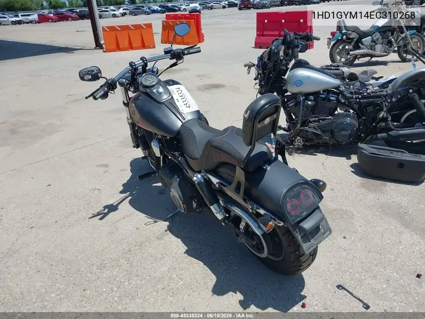 2014 Harley-Davidson Fxdf Dyna Fat Bob VIN: 1HD1GYM14EC310268 Lot: 45335324