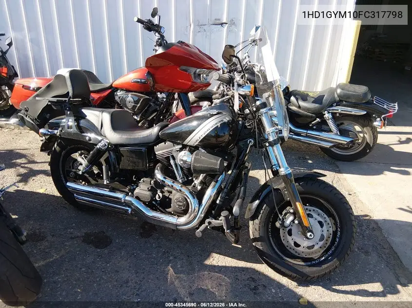 2015 Harley-Davidson Fxdf Dyna Fat Bob VIN: 1HD1GYM10FC317798 Lot: 45345690