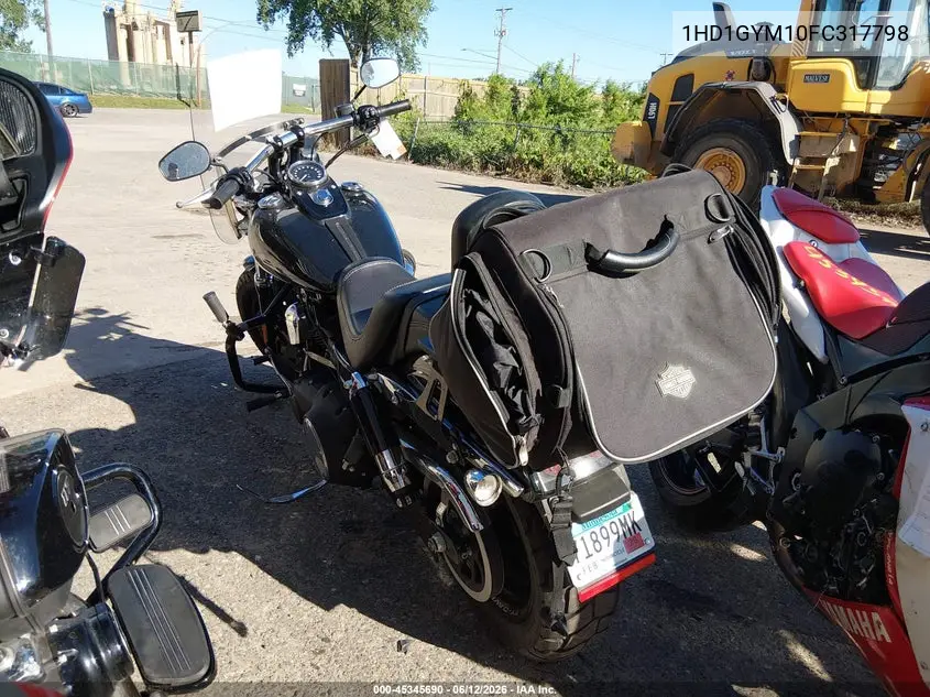 2015 Harley-Davidson Fxdf Dyna Fat Bob VIN: 1HD1GYM10FC317798 Lot: 45345690