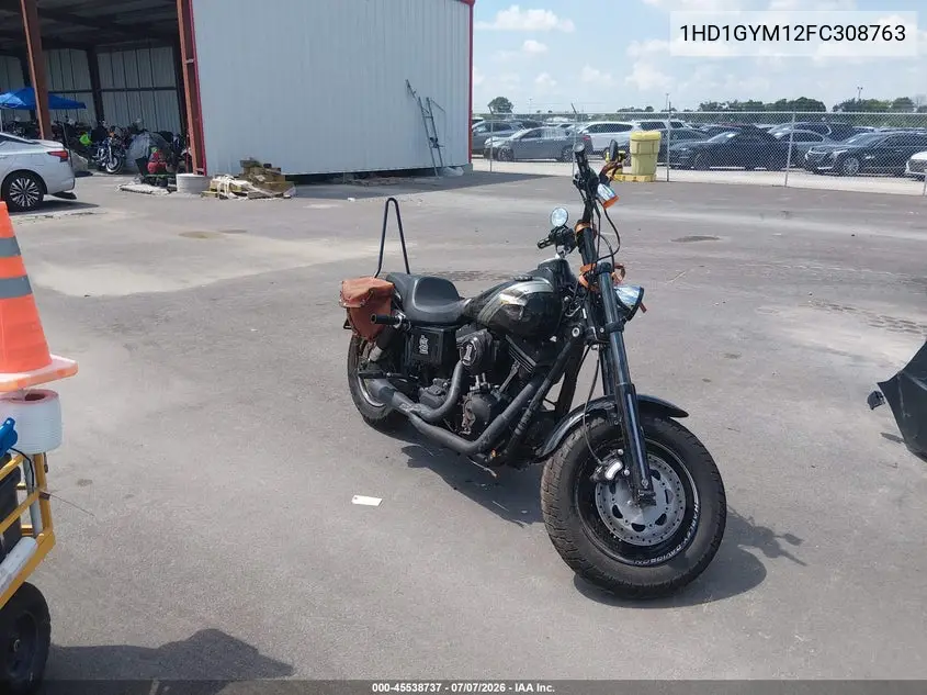 2015 Harley-Davidson Fxdf Dyna Fat Bob VIN: 1HD1GYM12FC308763 Lot: 45538737