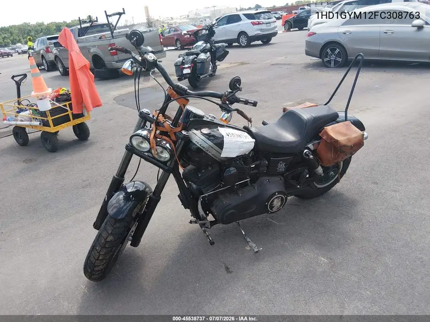 2015 Harley-Davidson Fxdf Dyna Fat Bob VIN: 1HD1GYM12FC308763 Lot: 45538737