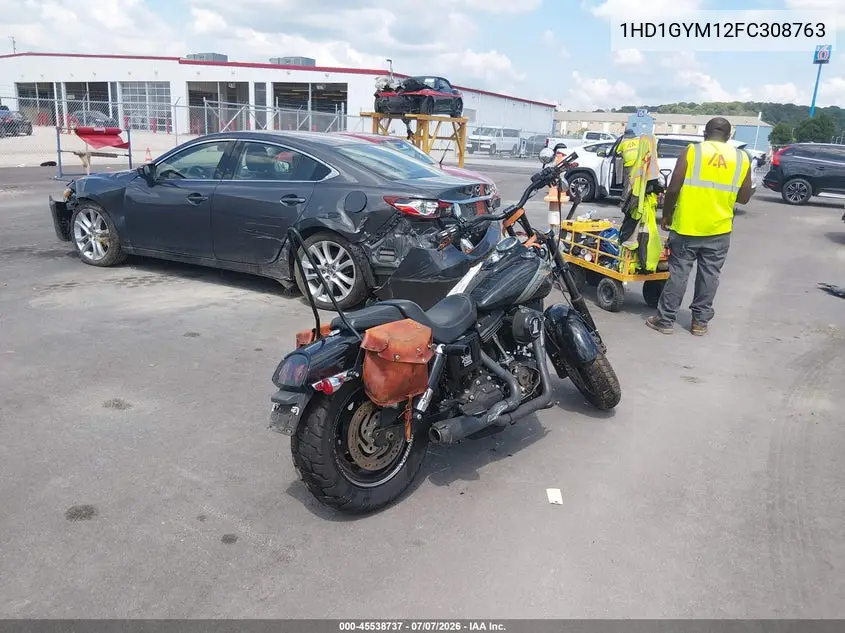 2015 Harley-Davidson Fxdf Dyna Fat Bob VIN: 1HD1GYM12FC308763 Lot: 45538737