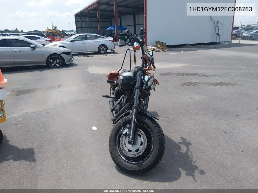 2015 Harley-Davidson Fxdf Dyna Fat Bob VIN: 1HD1GYM12FC308763 Lot: 45538737