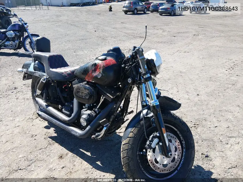 2016 Harley-Davidson Fxdf Dyna Fat Bob VIN: 1HD1GYM11GC308643 Lot: 45081713