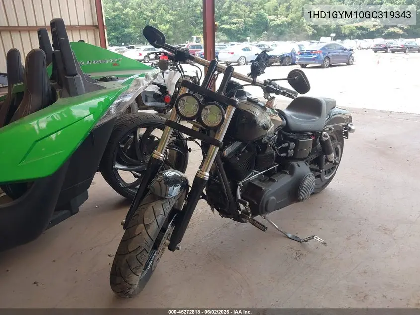 2016 Harley-Davidson Fxdf Dyna Fat Bob VIN: 1HD1GYM10GC319343 Lot: 45272818
