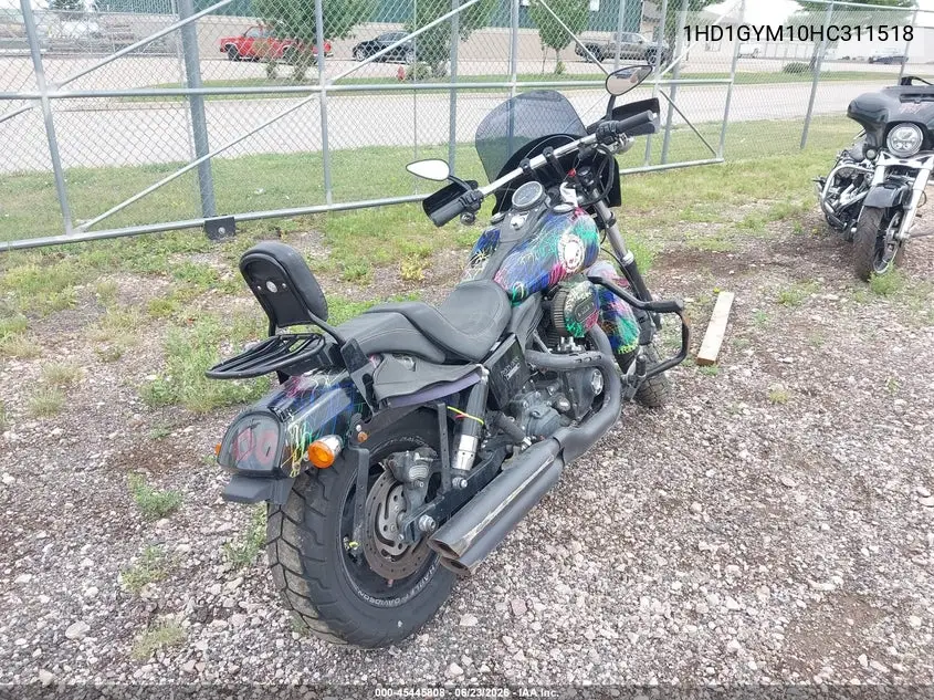 2017 Harley-Davidson Fxdf Dyna Fat Bob VIN: 1HD1GYM10HC311518 Lot: 45445808