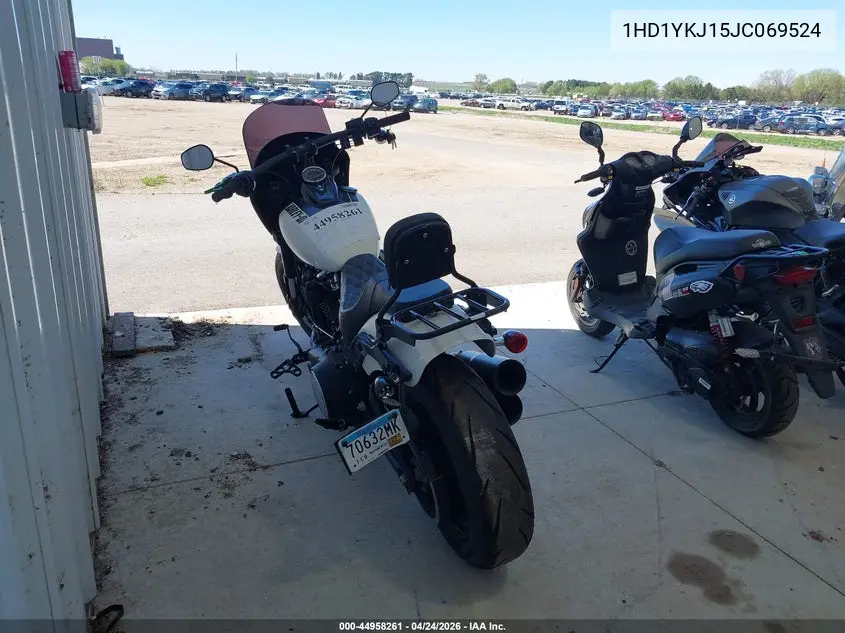 2018 Harley-Davidson Fxfb Fat Bob VIN: 1HD1YKJ15JC069524 Lot: 44958261