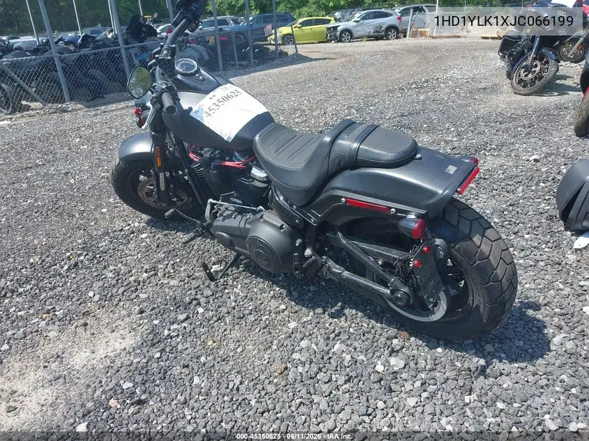 2018 Harley-Davidson Fxfbs Fat Bob 114 VIN: 1HD1YLK1XJC066199 Lot: 45350625