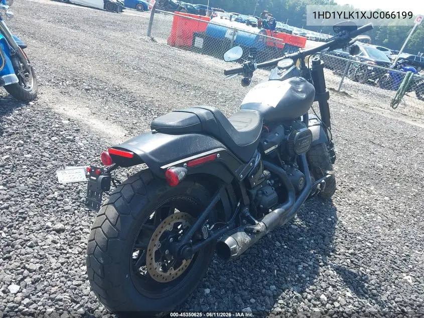 2018 Harley-Davidson Fxfbs Fat Bob 114 VIN: 1HD1YLK1XJC066199 Lot: 45350625