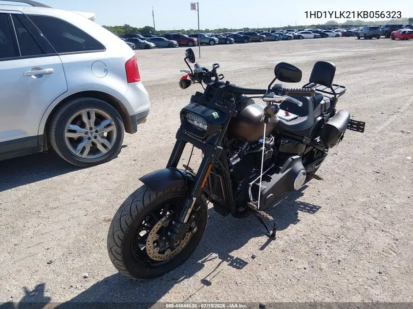 2019 Harley-Davidson Fxfbs VIN: 1HD1YLK21KB056323 Lot: 45546530