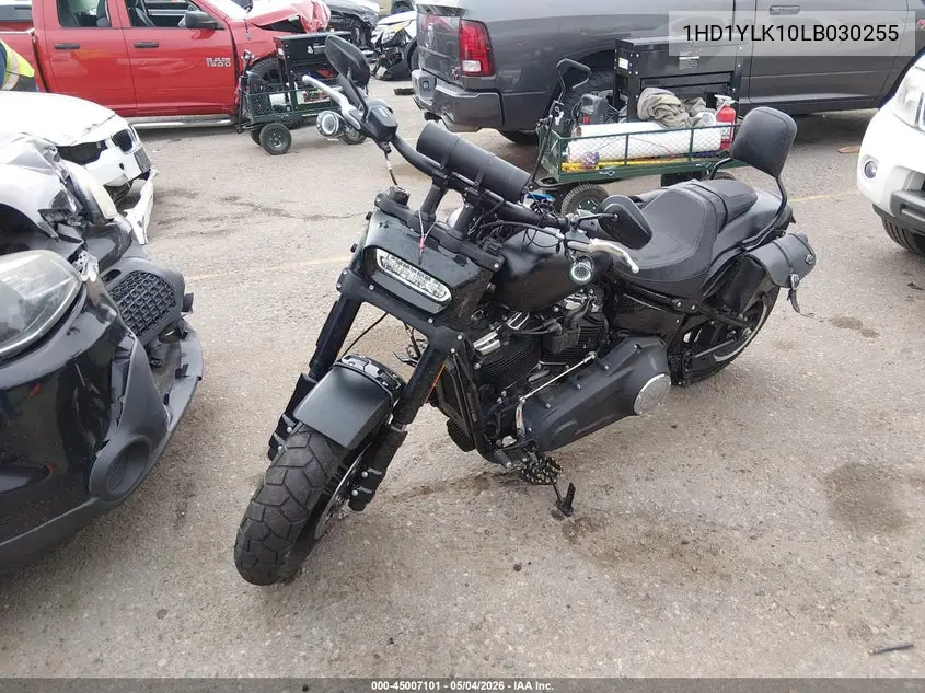 2020 Harley-Davidson Fxfbs VIN: 1HD1YLK10LB030255 Lot: 45007101