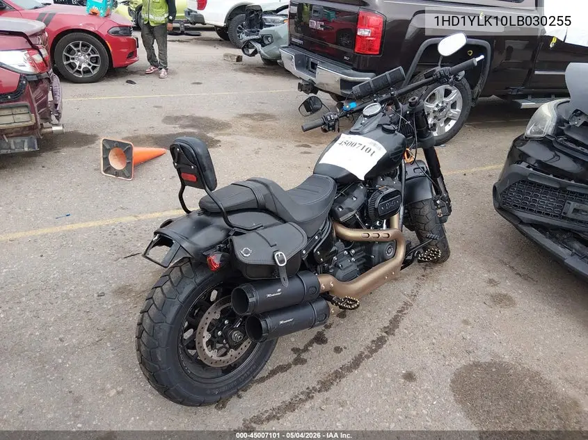 2020 Harley-Davidson Fxfbs VIN: 1HD1YLK10LB030255 Lot: 45007101