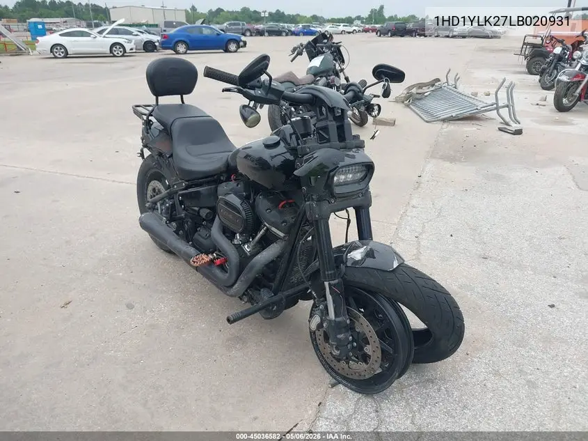 2020 Harley-Davidson Fxfbs VIN: 1HD1YLK27LB020931 Lot: 45036582