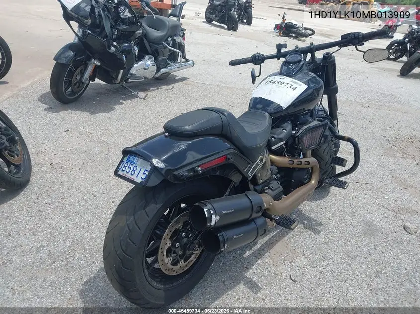 2021 Harley-Davidson Fxfbs VIN: 1HD1YLK10MB013909 Lot: 45459734