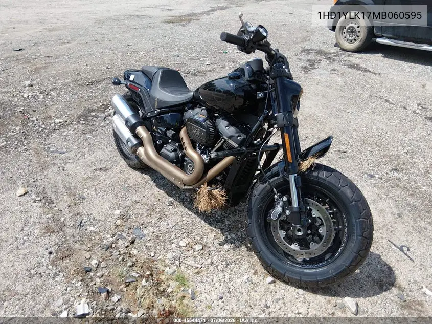 2021 Harley-Davidson Fxfbs VIN: 1HD1YLK17MB060595 Lot: 45544471