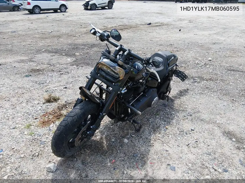 2021 Harley-Davidson Fxfbs VIN: 1HD1YLK17MB060595 Lot: 45544471