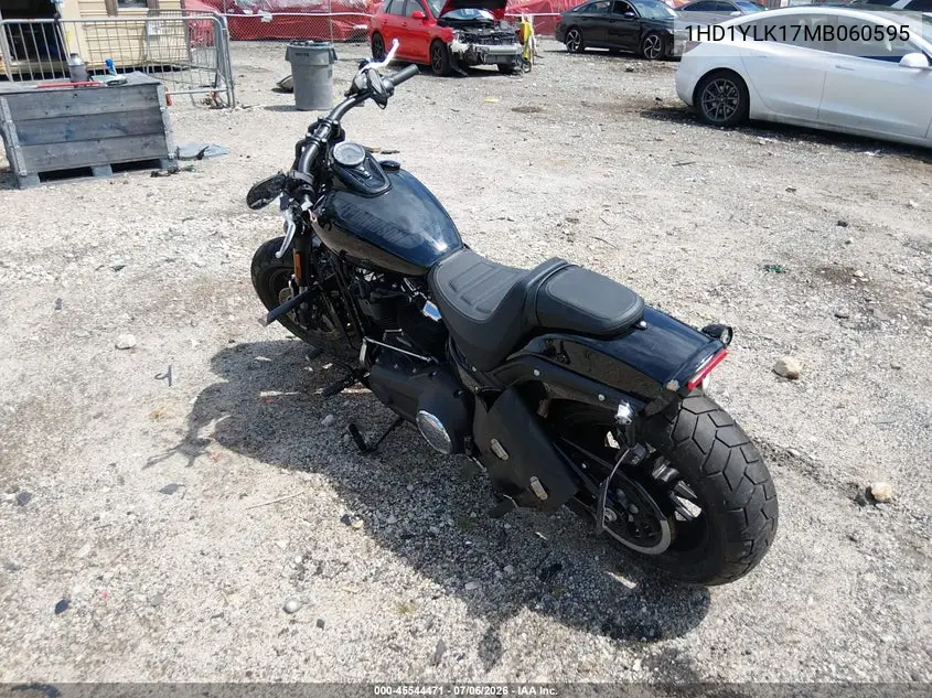 2021 Harley-Davidson Fxfbs VIN: 1HD1YLK17MB060595 Lot: 45544471