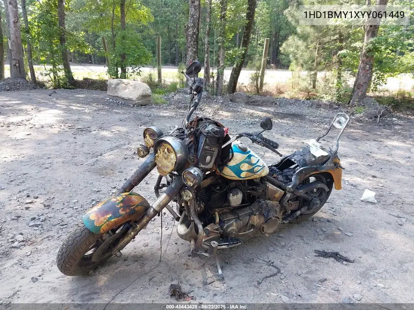 2000 Harley-Davidson Flstf VIN: 1HD1BMY1XYY061449 Lot: 45443428