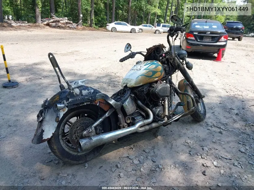 2000 Harley-Davidson Flstf VIN: 1HD1BMY1XYY061449 Lot: 45443428