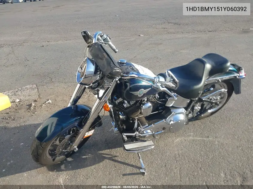 2001 Harley-Davidson Flstf VIN: 1HD1BMY151Y060392 Lot: 45296626