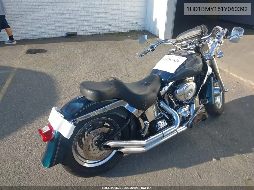 2001 Harley-Davidson Flstf VIN: 1HD1BMY151Y060392 Lot: 45296626
